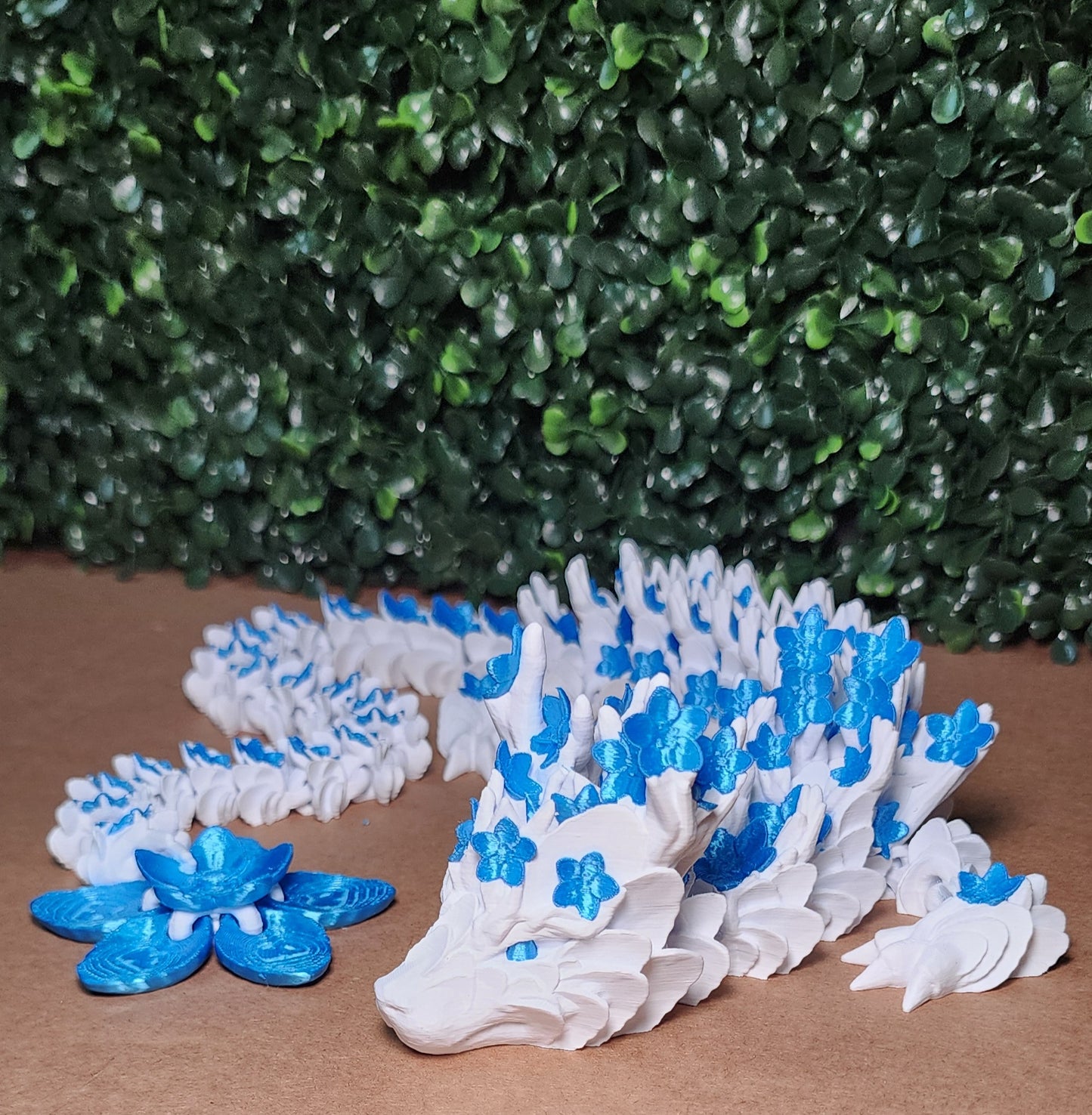 3D-Printed Lotus Dragon