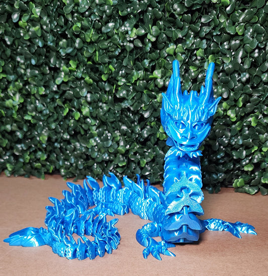 3D-Printed Imperial Dragon Blue