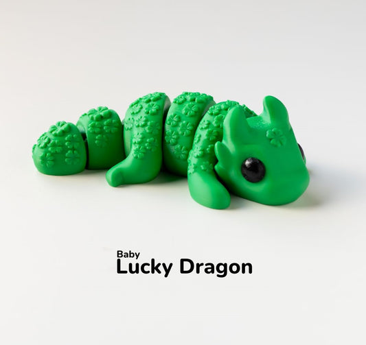 Adorable 3D-Printed Baby Luck Dragon