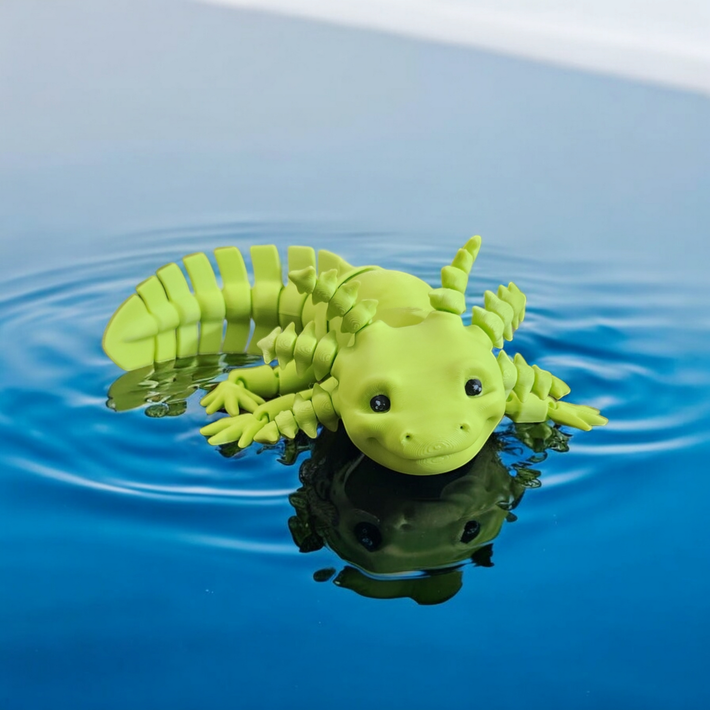 Adorable 3D-Printed Axolotl