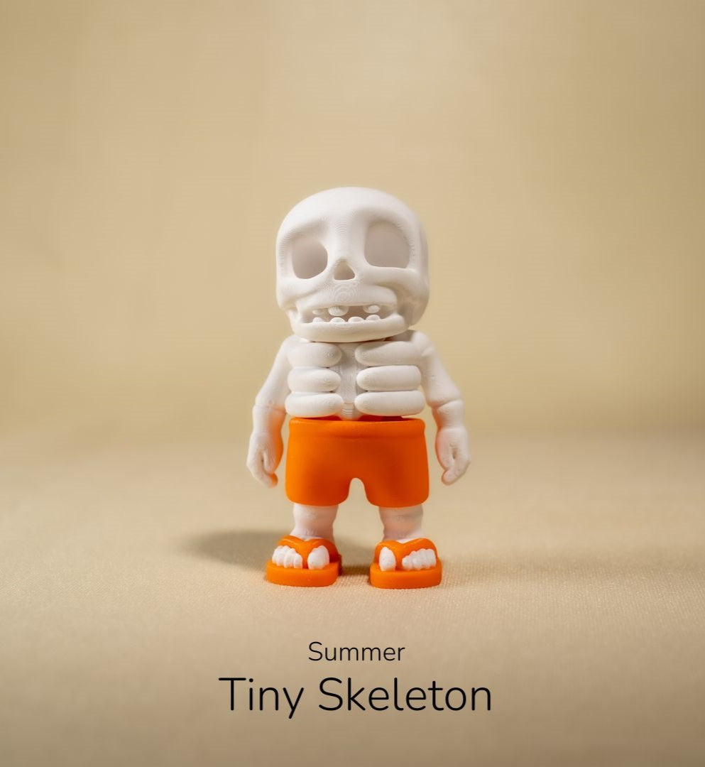 Adorable 3D-Printed Tiny Skeleton Summer