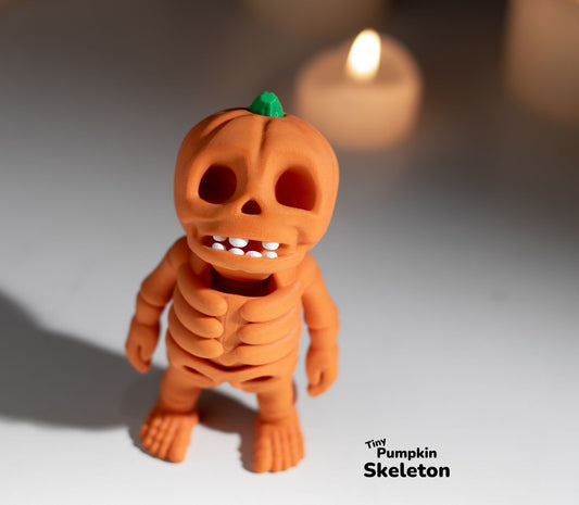 Adorable 3D-Printed Tiny Skeleton