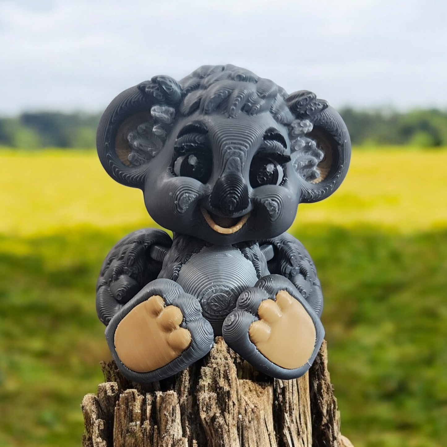 Adorable 3D-Printed Koala Figure