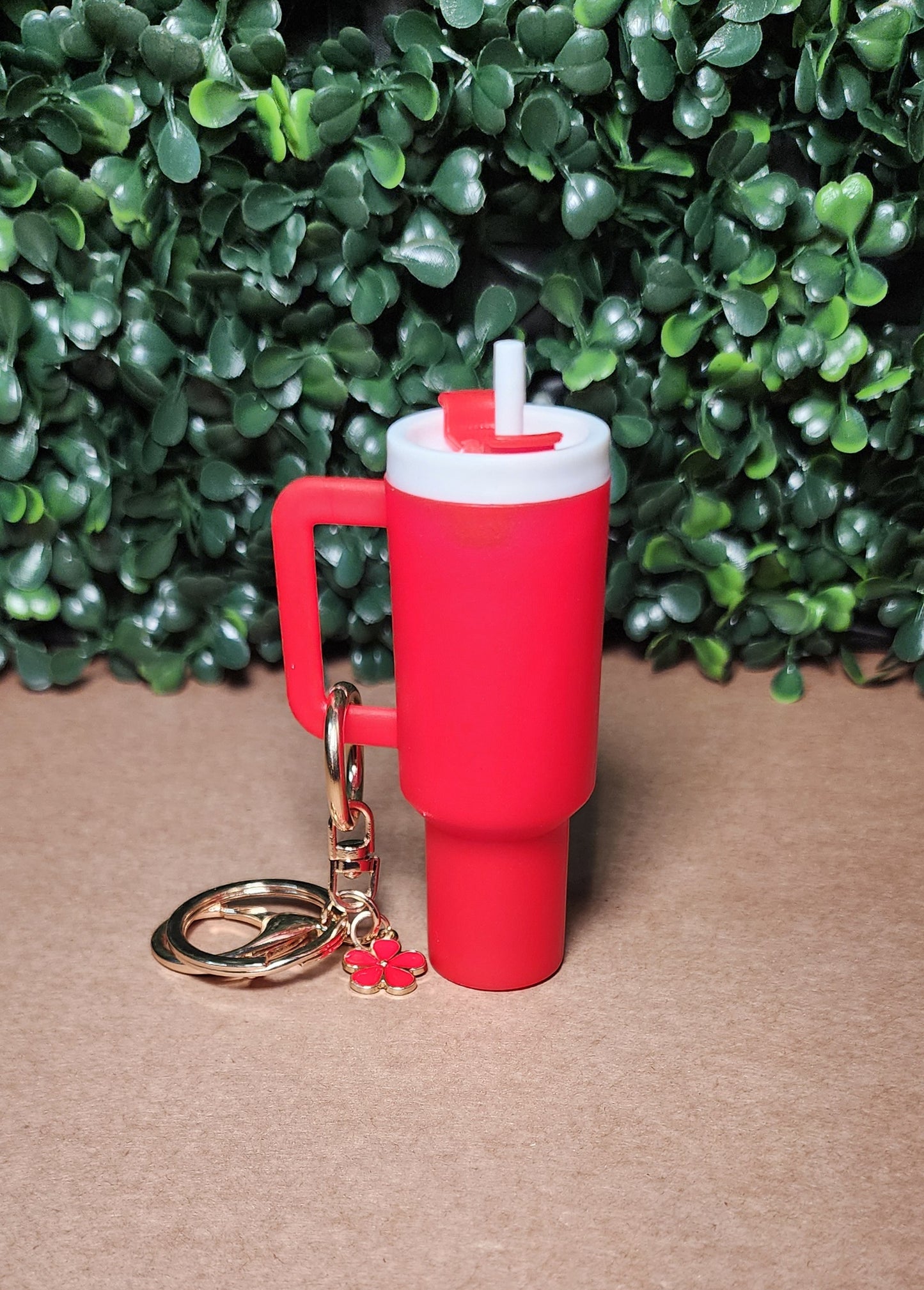 Tumbler Keychain - Red