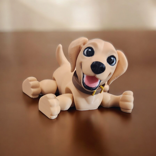 Adorable 3D-Printed Labrador